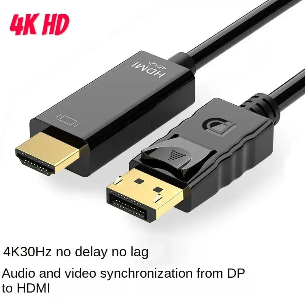 Cabo conversor DisplayPort(DP) para HDMI