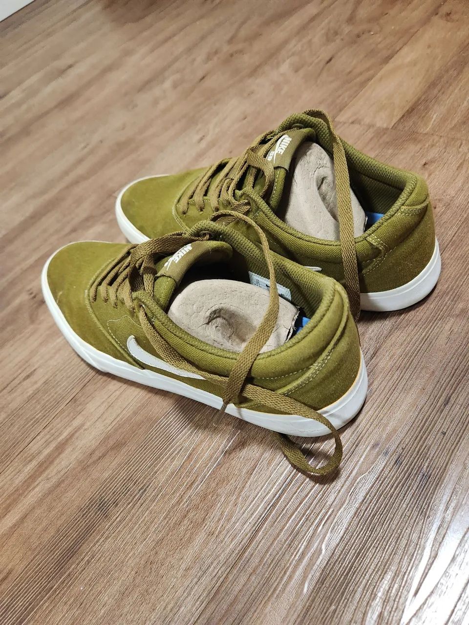 Tênis Nike SB Charge Canvas Oliva Tamanho 42 - Foto 5