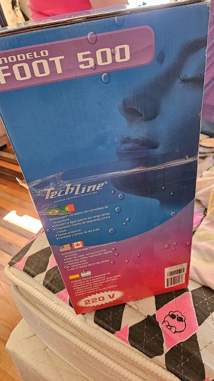 Hidromassageador de pés 220V - Foto 2