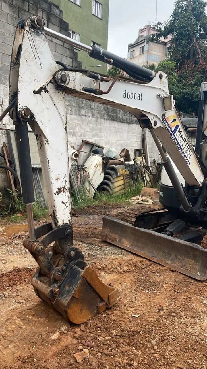 Mini Escavadeira Bobcat - E35 - Revisada  - Foto 3