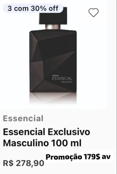 Perfume Essencial Exclusivo Natura 100ml - Foto 3