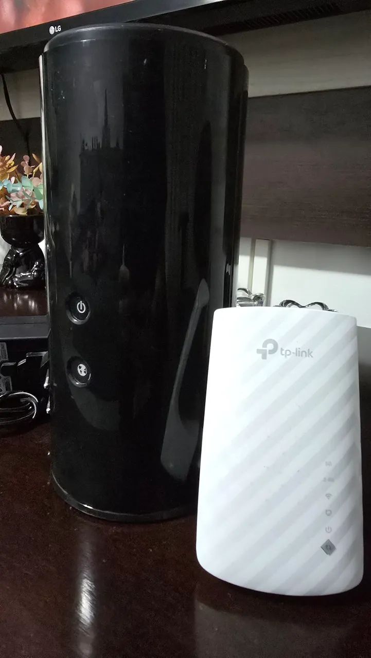 Kit Internet Roteador D-Link + Repetidor Tp-Link