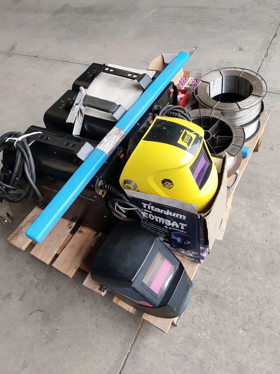 Lote materiais solda MiG inversora vareta tungstênio  - Foto 3