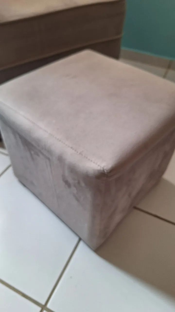 Poltrona de amamentação com puff - Foto 4