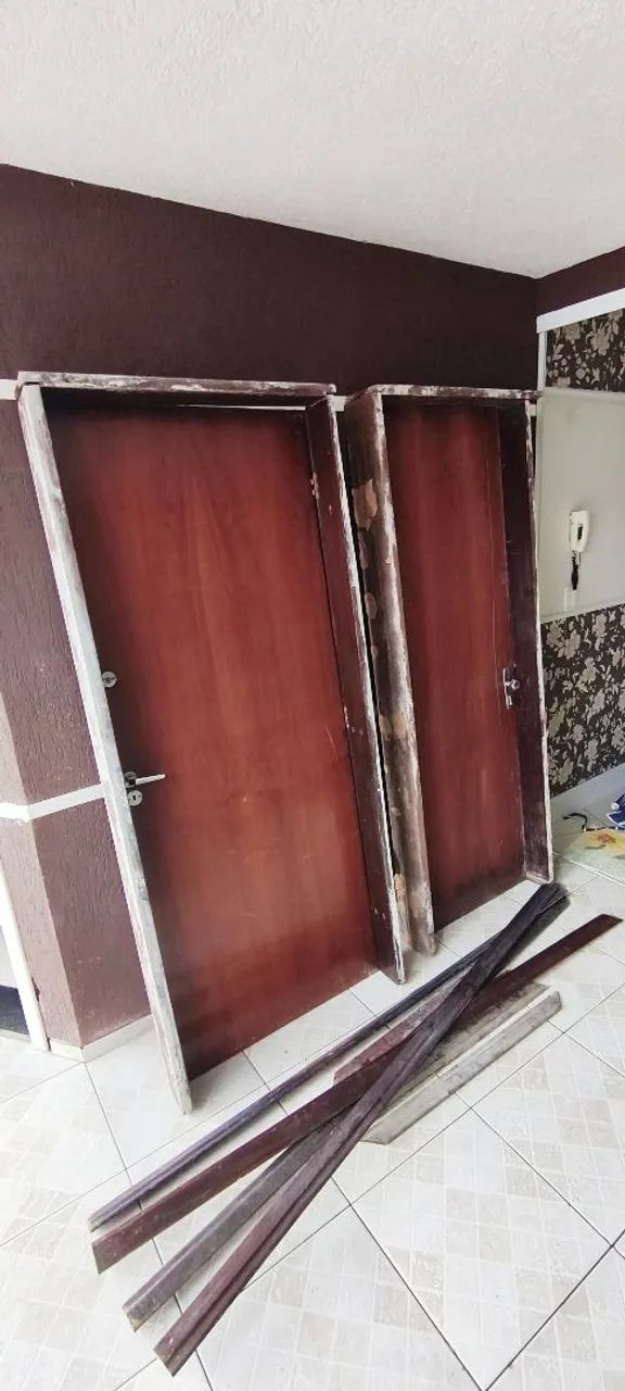 Portas Internas com Caixilho Vistas e Fechadura  - Foto 2