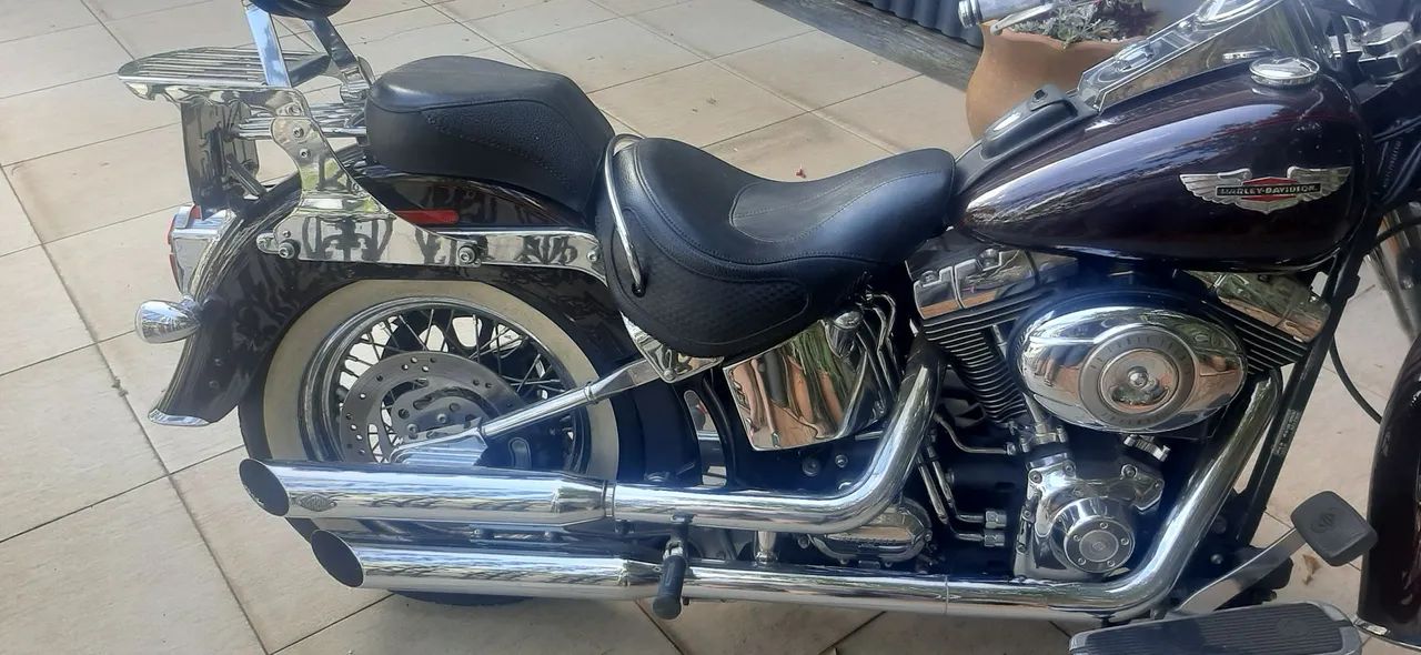Harley Davidson softail de luxe FLSTN - Foto 4