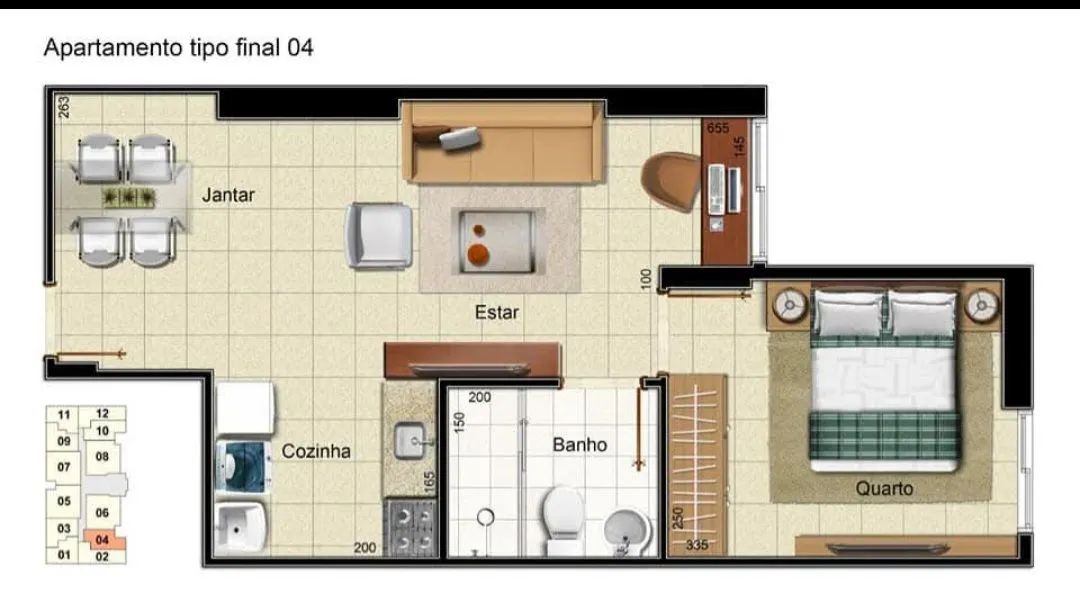 Aluguel de apartamento- Setor Central Gama