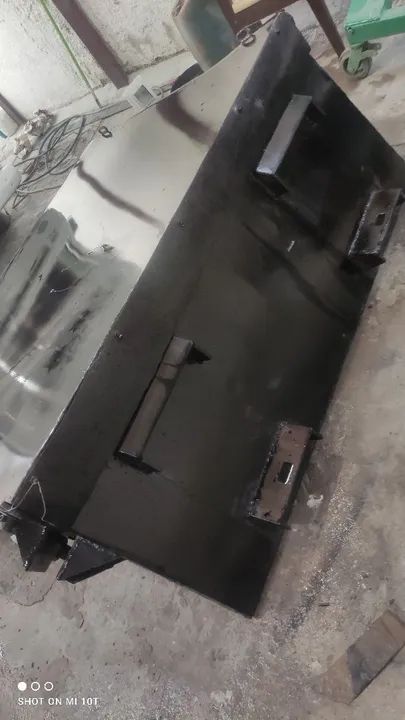 Vassoura hidráulica para Mini carregadeira  - Foto 4