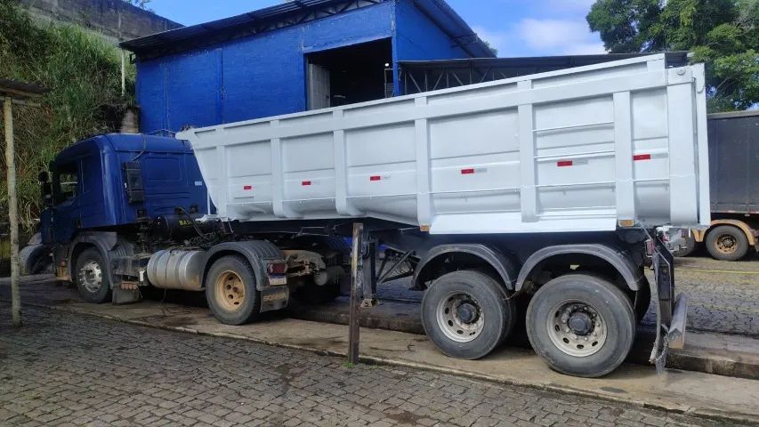 Vendo scania p330 e carretinha de 2 eixos - Foto 4