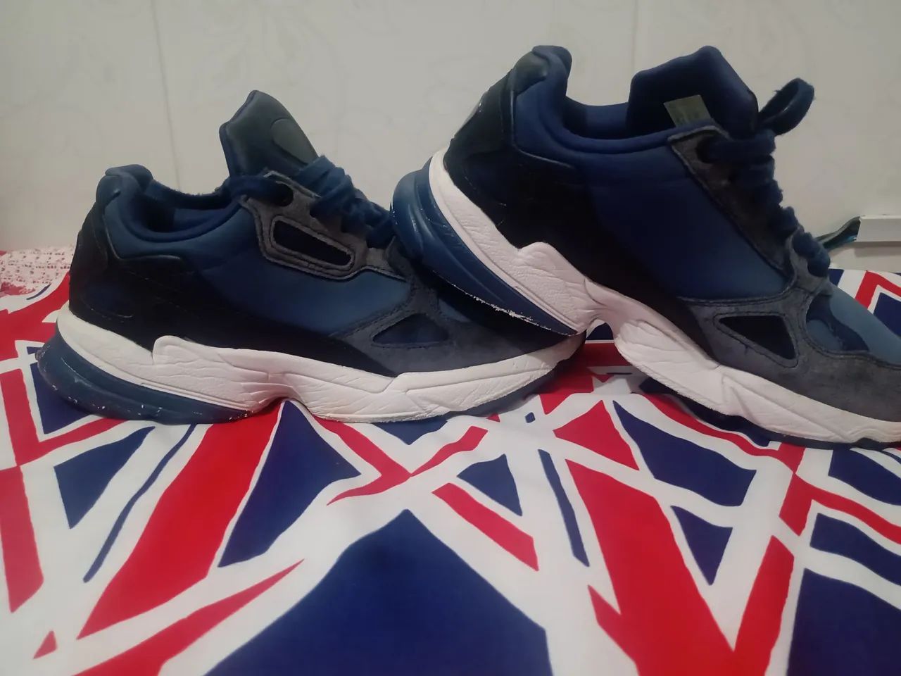Tênis Adidas Falcon Azul N 38 - Foto 2