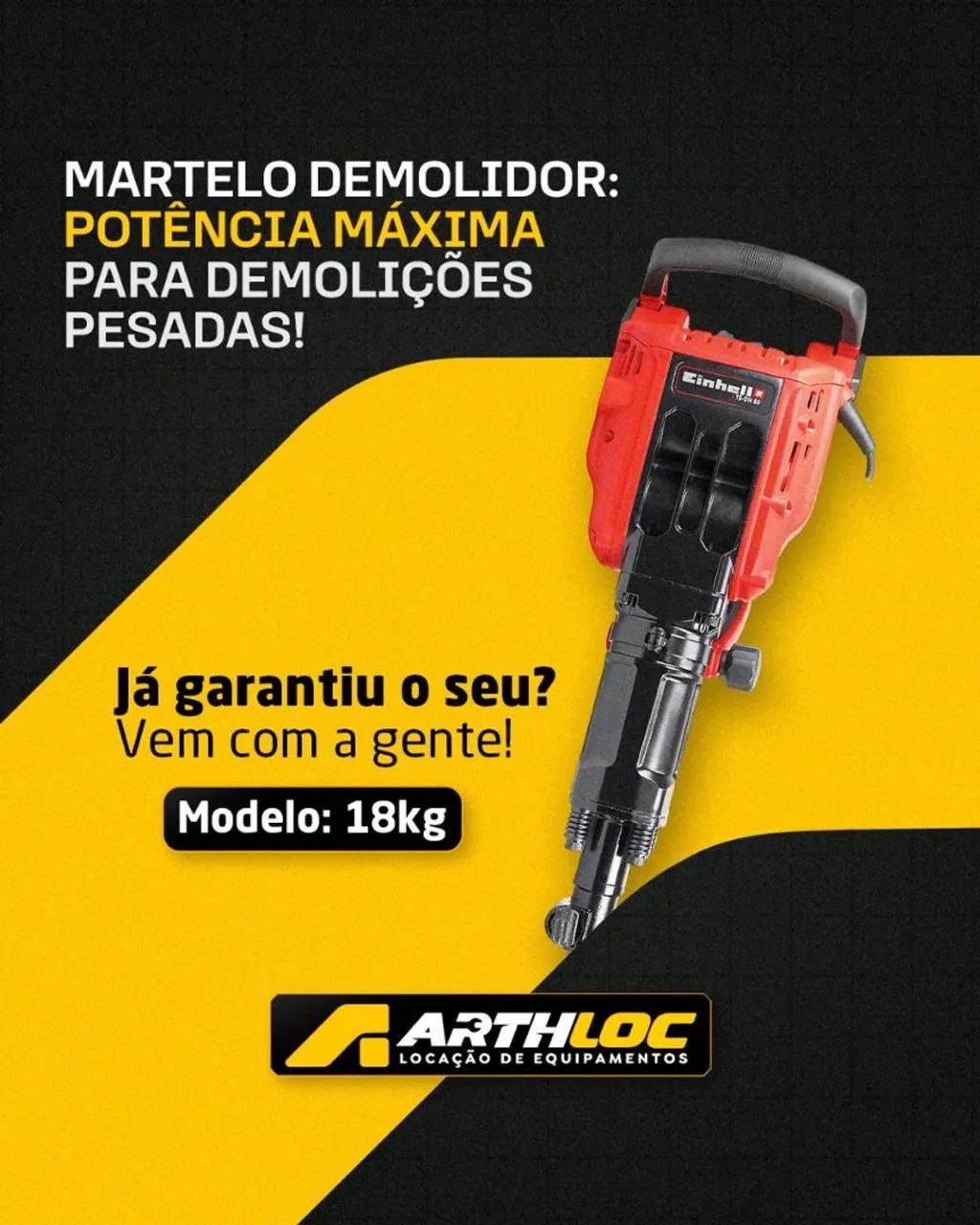 Aluguel de Marteletes