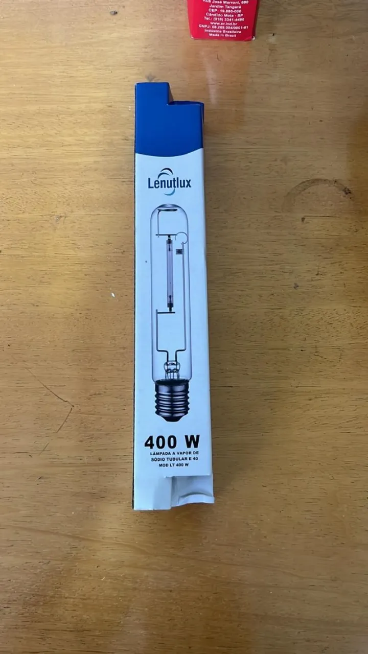 Lâmpada de Vapor de Sódio 400W Tubular