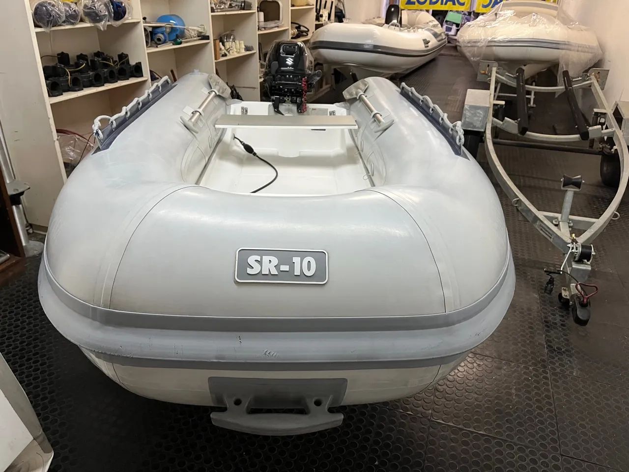 Bote inflável Flexboat SR10 LX prata . - Foto 3