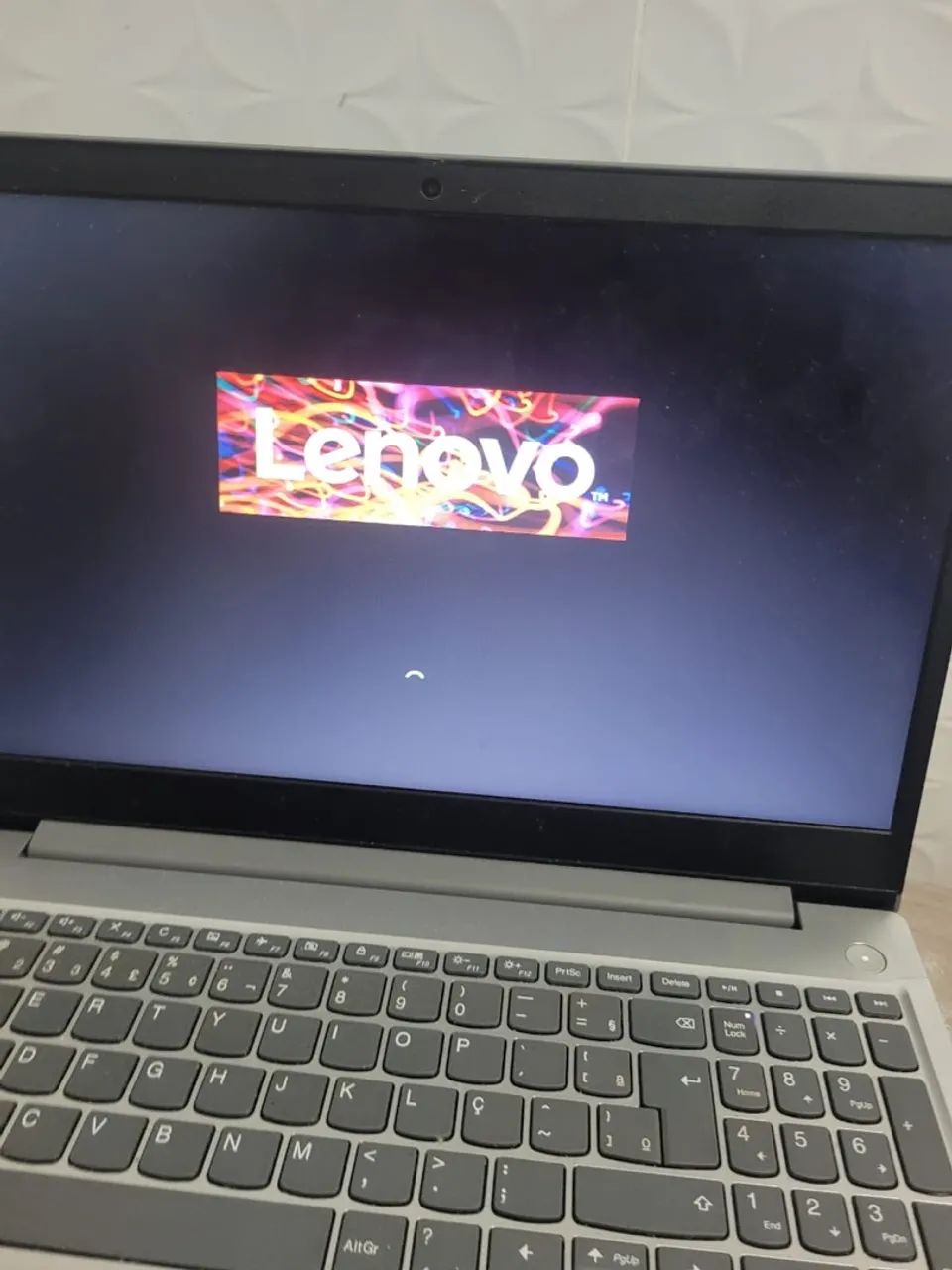 Notebook Lenovo IdeaPad 3i 15.6" prata 128GB SSD - Intel Celeron.  Possui nota fiscal - Foto 4