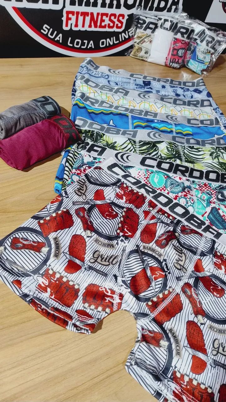 Cueca Boxer Córdoba - Conforto e Estilo 3 por 50,00.  - Foto 2