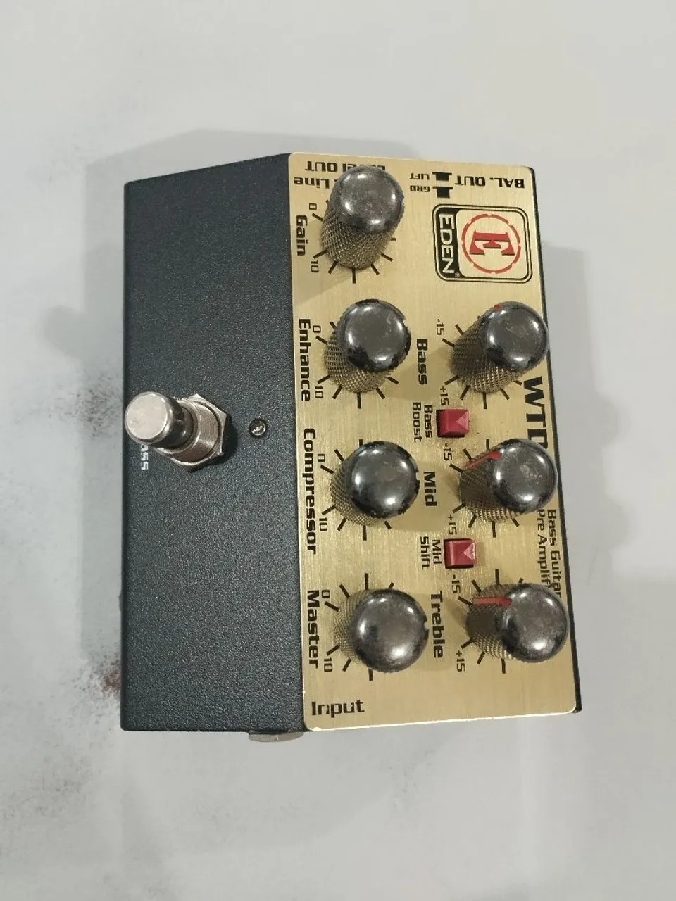 Pré-amplificador Eden WTDI Bass