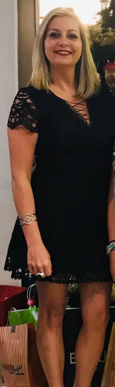 Vestido preto renda curto - Foto 2