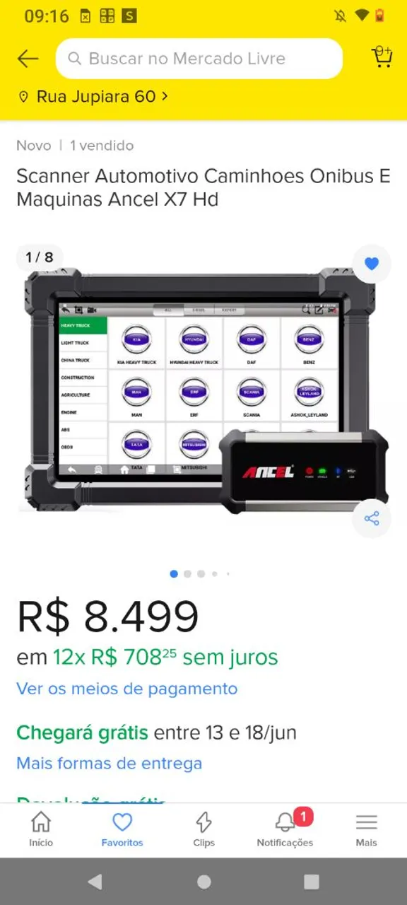 Aparelho diagnóstico scanner caminhões, máquinas, camionetes etc linha diesel
