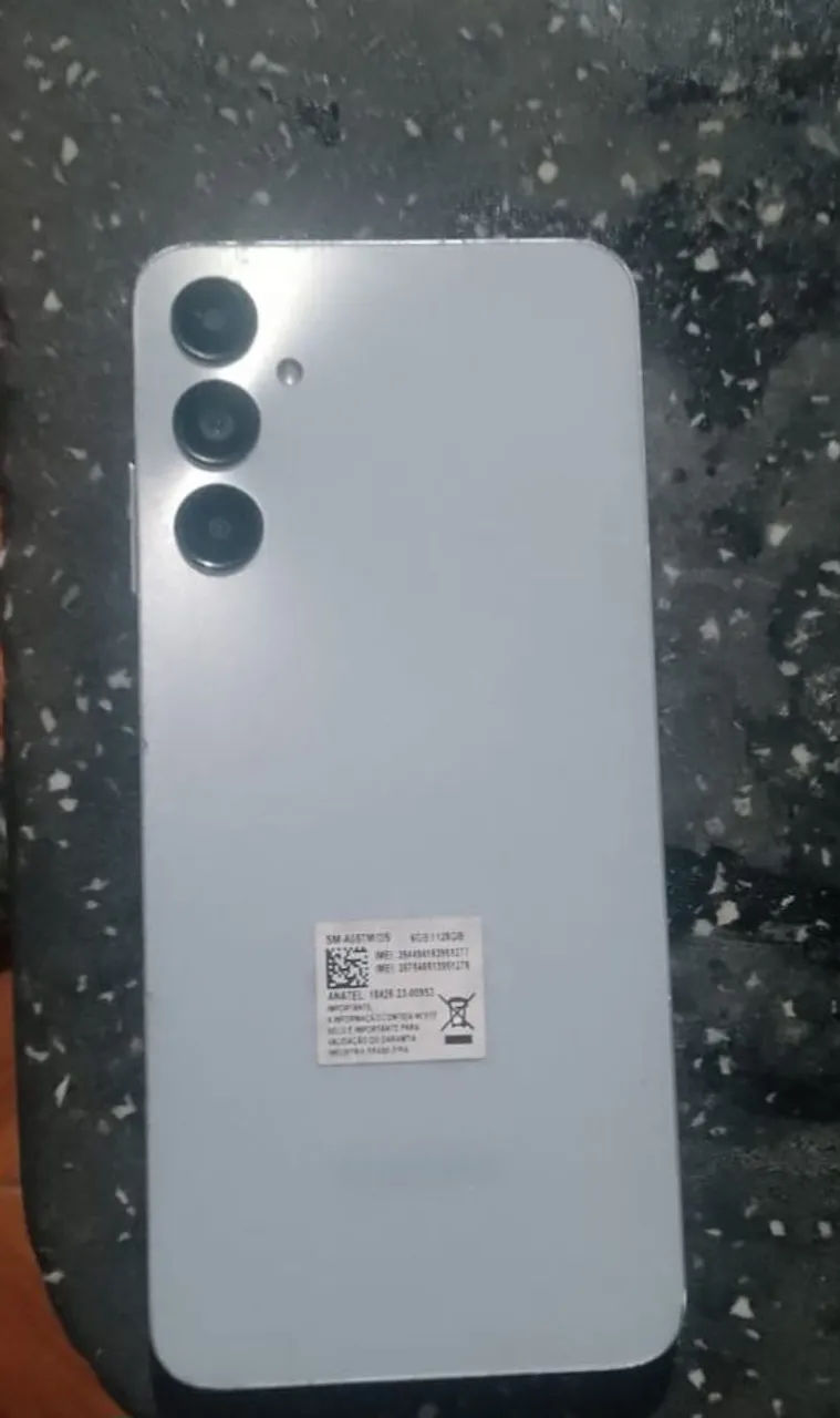 Vendo Samsung A05S 6GB de RAM e 128GB de memória