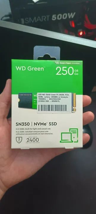 Lacrado - SSD NVME 250GB WD 