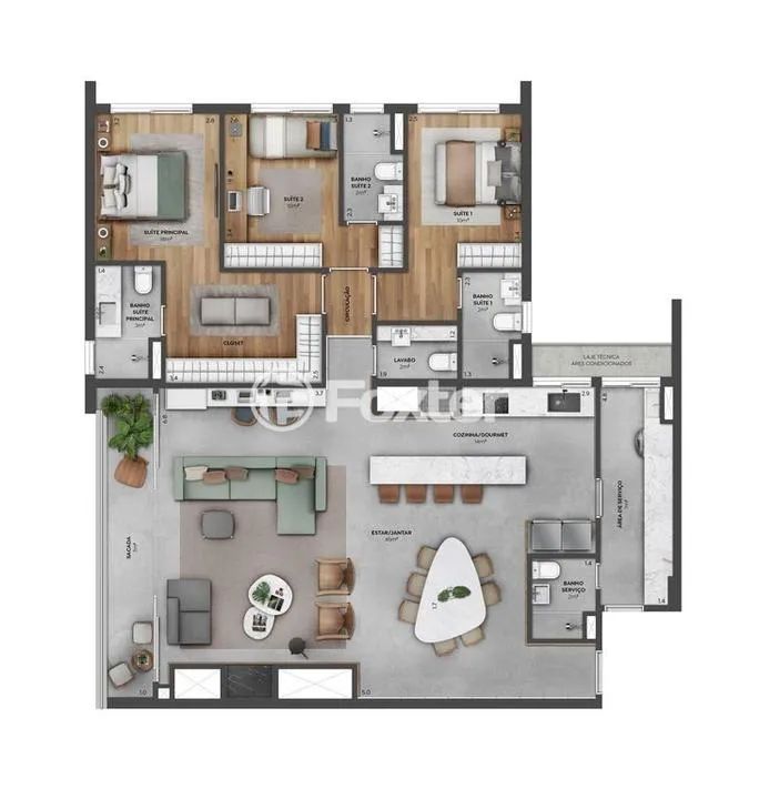 Apartamento à venda Rua Marcílio Dias, Menino Deus - Porto Alegre - Foto 2