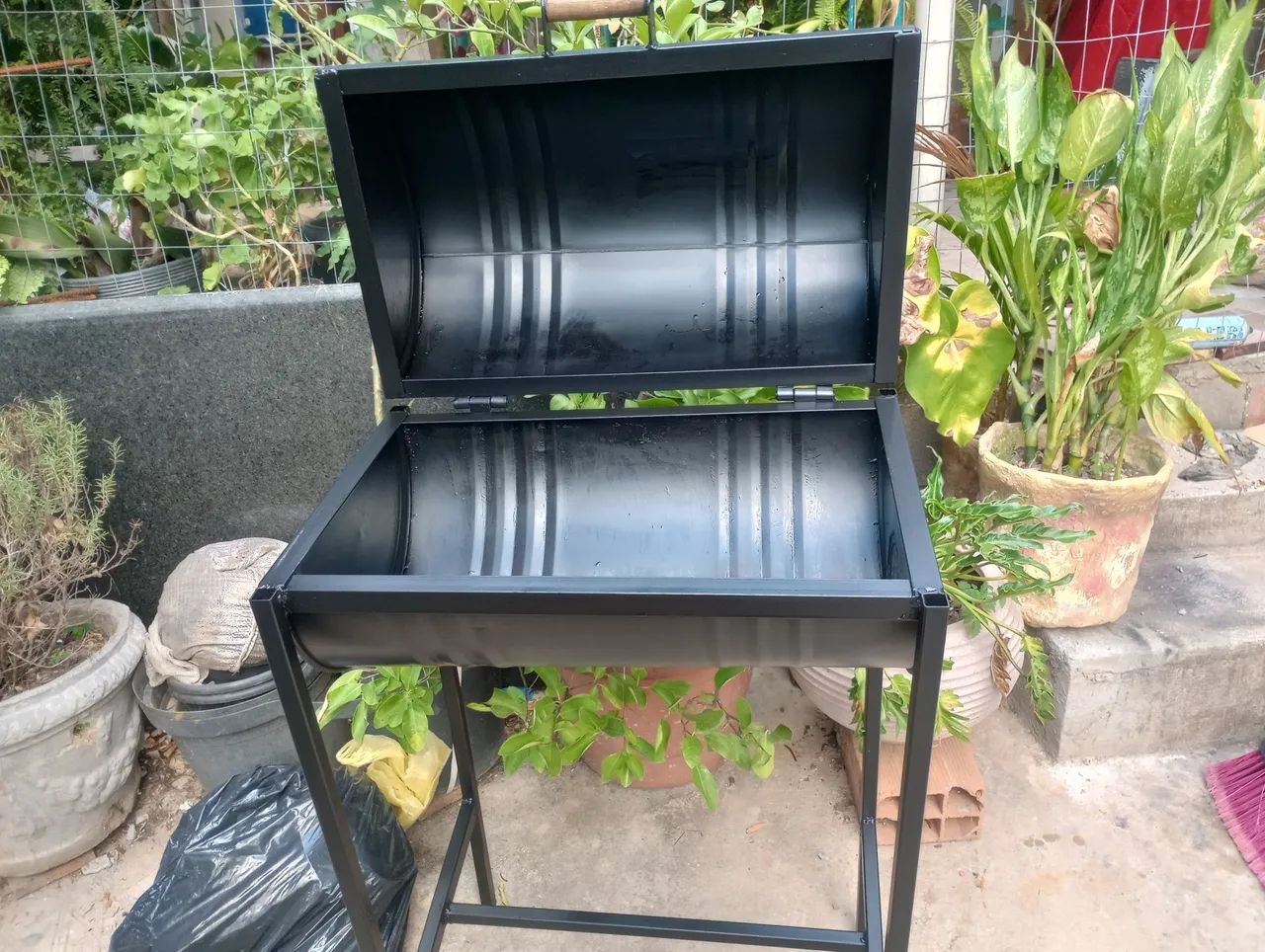 Churrasqueira de tambor - Foto 4