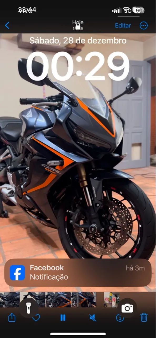 CBR 650R revisada intacta  - Foto 4
