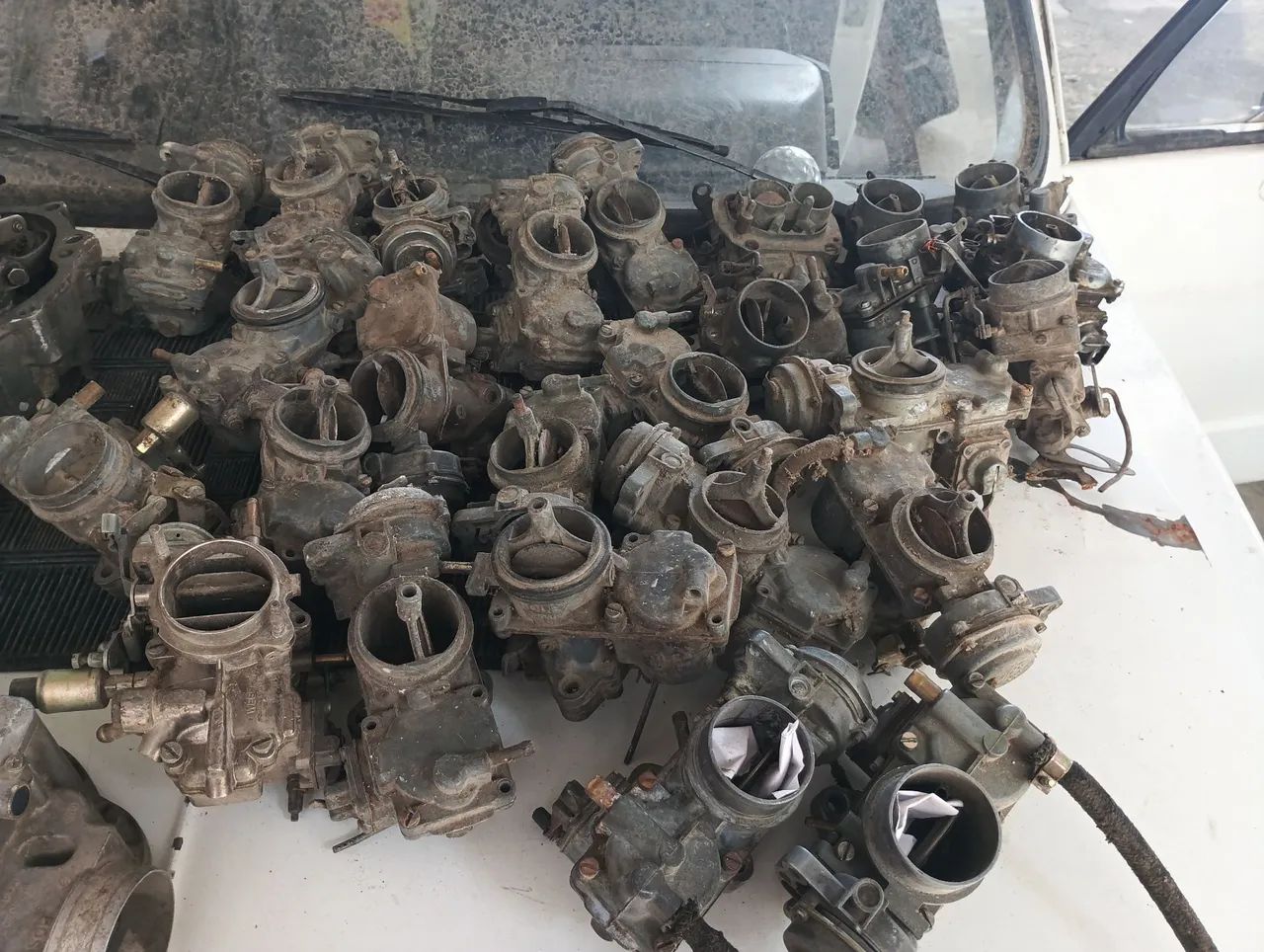 Coroa de Kombi e Carburador de Kombi e Fusca 