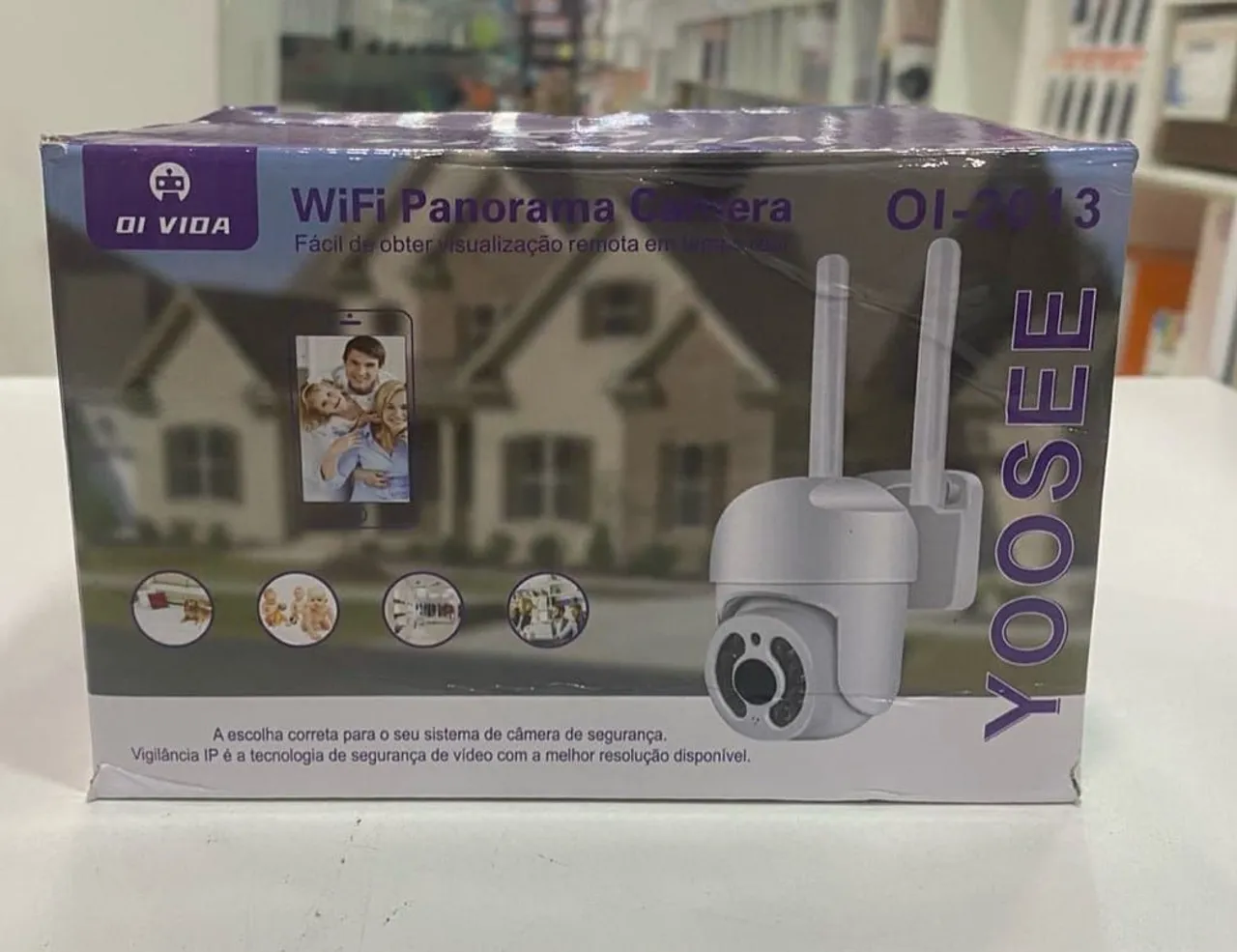 Câmera Wi-fi externa Panorama OI VIDA YOOSEE