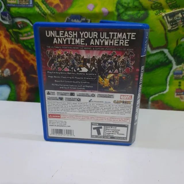 marvel vs capcom psvita playstation - Foto 3