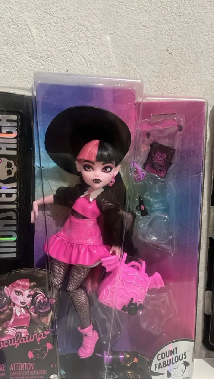Boneca Monster High Draculaura - Count Fabulous