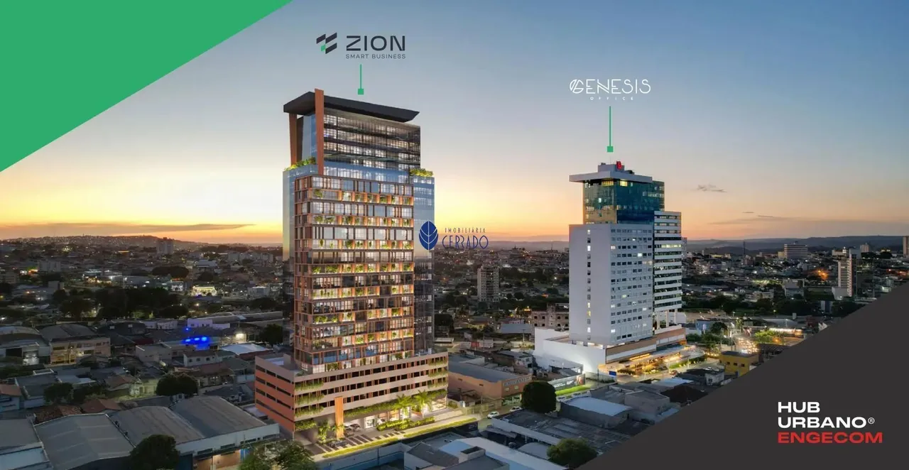 Salas Comerciais no Lançamento Zion Smart Business