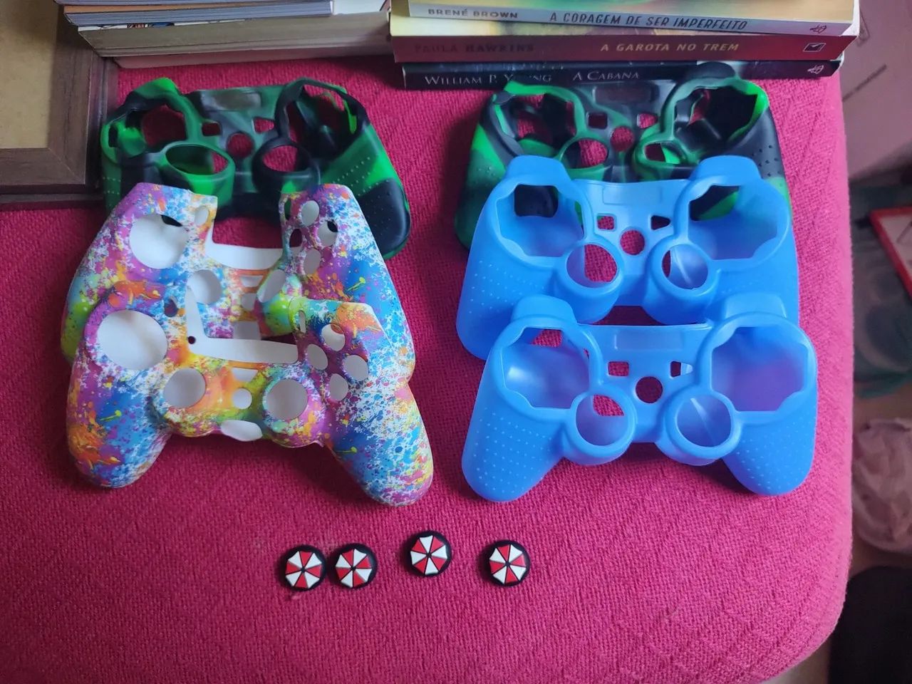 Capa protetora para PS2, PS3 e PS4 