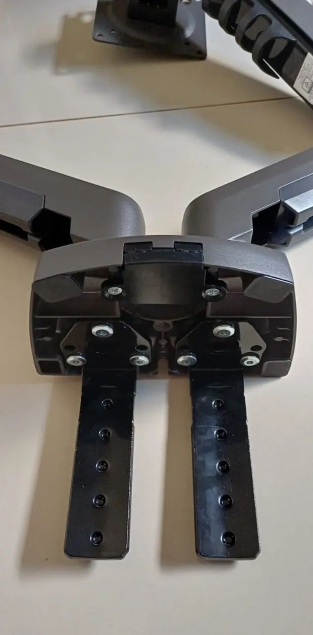 Suporte 2 Monitores 17 a 27 Articulado com Pistão a Gás F160 NB - Foto 4