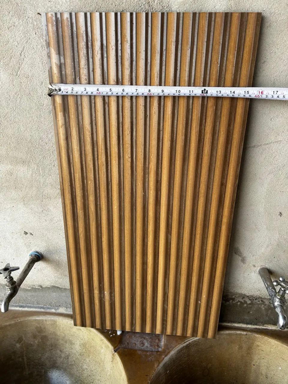 Pisos Incopisos Supreme - porcelanato ripado de madeira - Foto 2