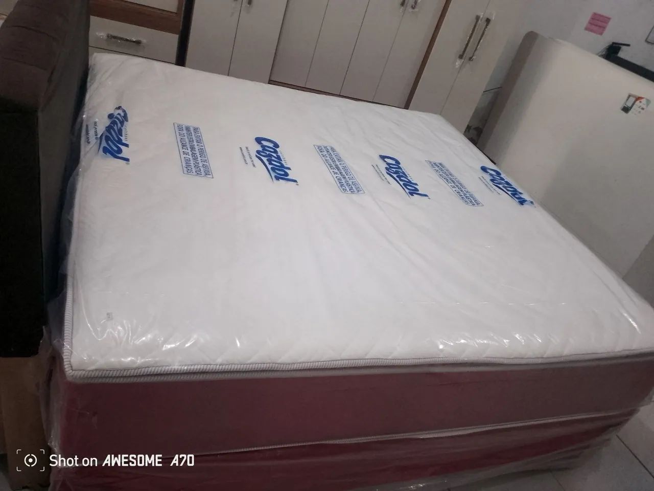 Cama king com base bipartida entrega grátis para região de São Luís 