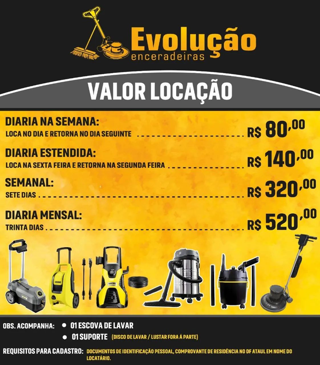 Lavadora de pressão  aluguel - Foto 6