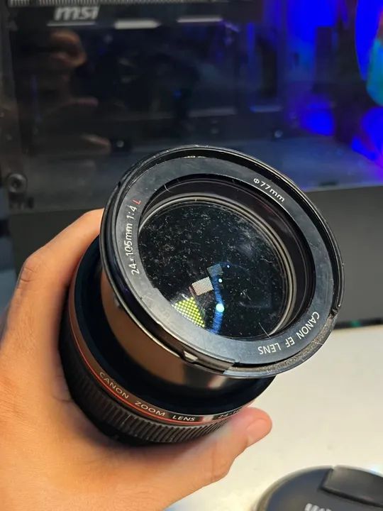 Lente Canon EF 24-105mm f/4 L - Foto 2