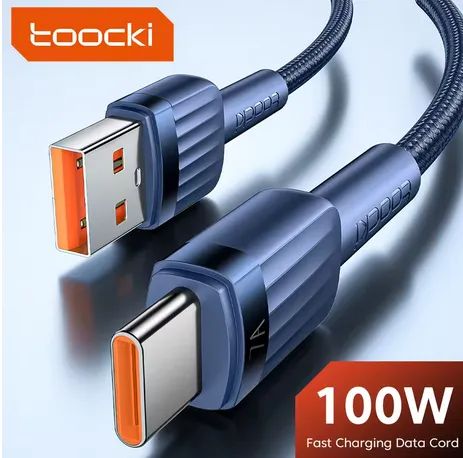 Cabo USB-C 100W 7A - 2 Metros!