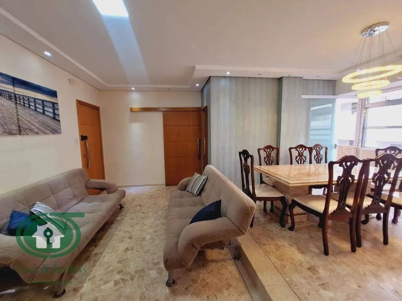 Apartamento 3 dormitórios à venda, 116 m² - Ponta da Praia - Santos/SP - Foto 2