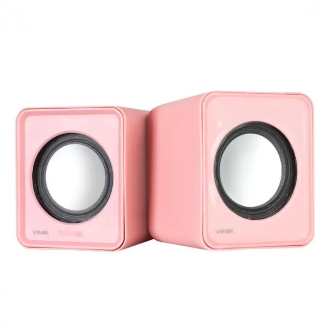Caixa de Som Vinik VS-01R Rosa 2W Rms - WZetta