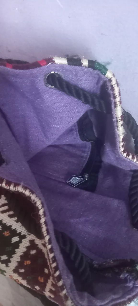 Bolsa Peruana  (tecido especial) - Foto 2