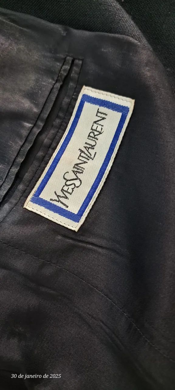 Blazer masc. YvesSaintLaurent original M - Foto 5