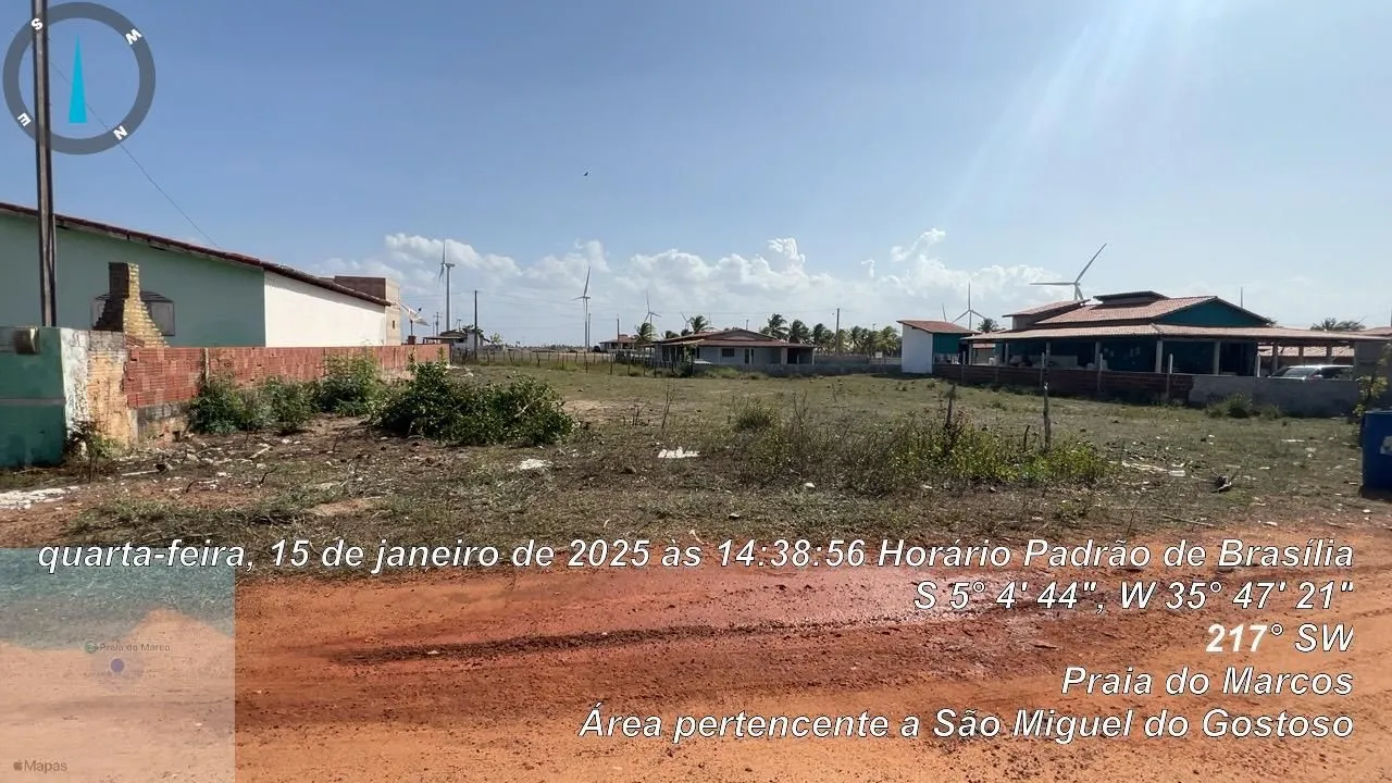 Terreno na Praia do Marco