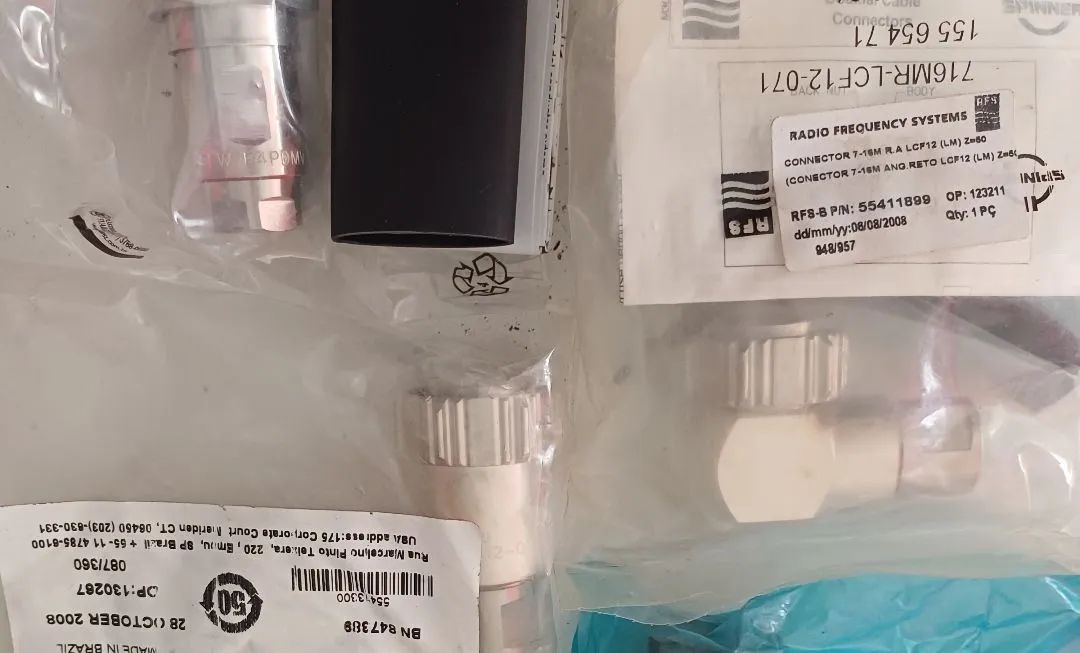 Kit conector para cabos Rádio Frequência, ERB. - Foto 3