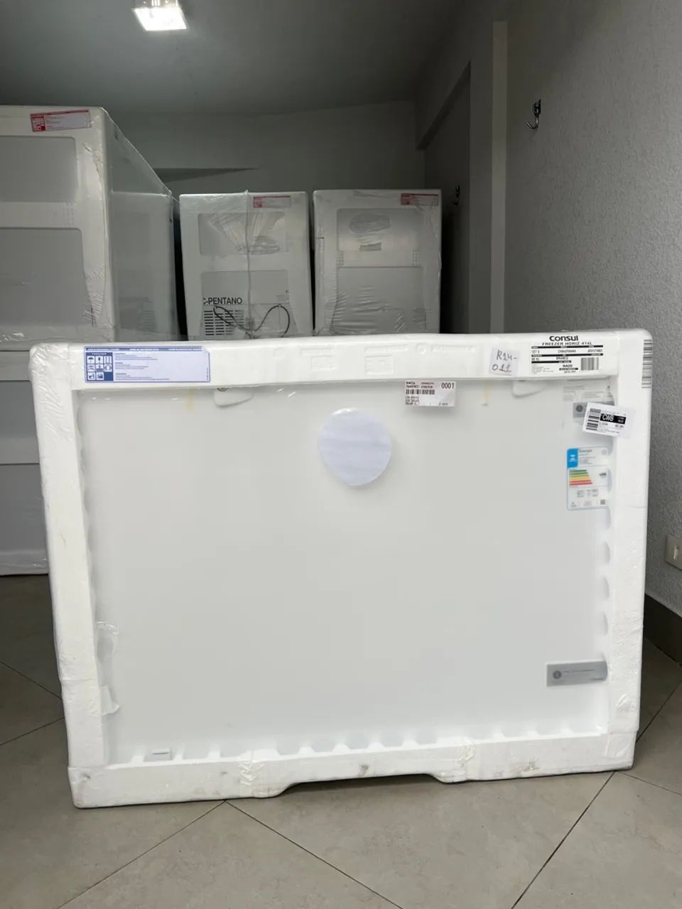 Freezer Horizontal Consul 2 portas 414 Litros Novo  - Foto 4