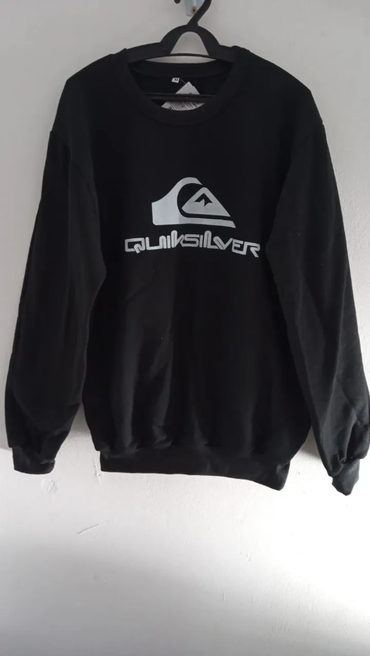 Moletom Quiksilver Preto
