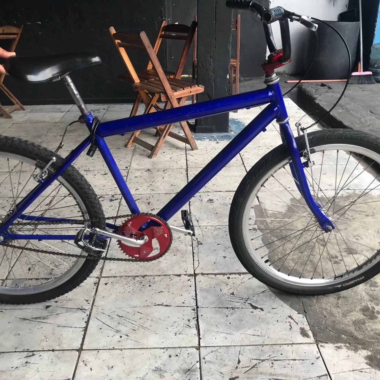 Bike 26 com aro aero e inox