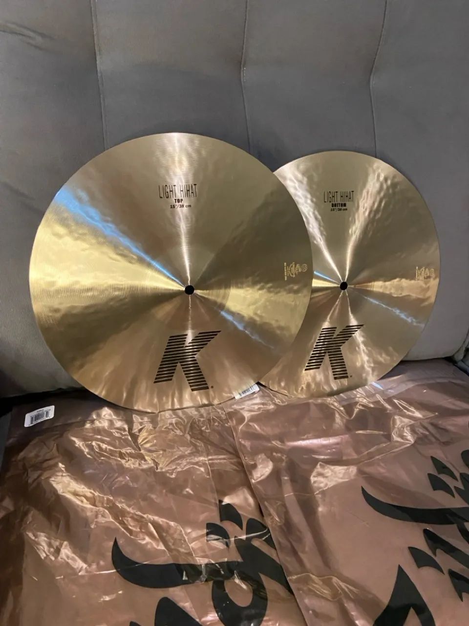Hi Hat Zildjian K Light 15 - Foto 2