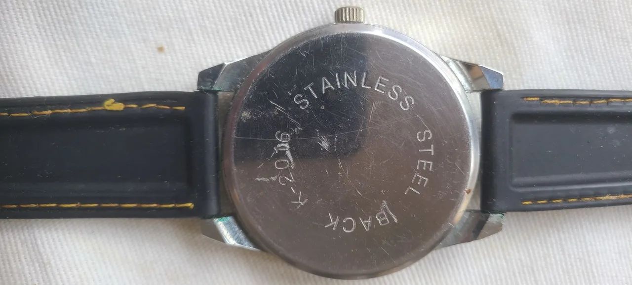 RELÓGIO STAINLESS STEEL BACK  K-2016 - Foto 4